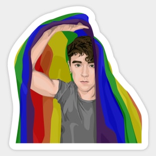 Connor Pride Sticker